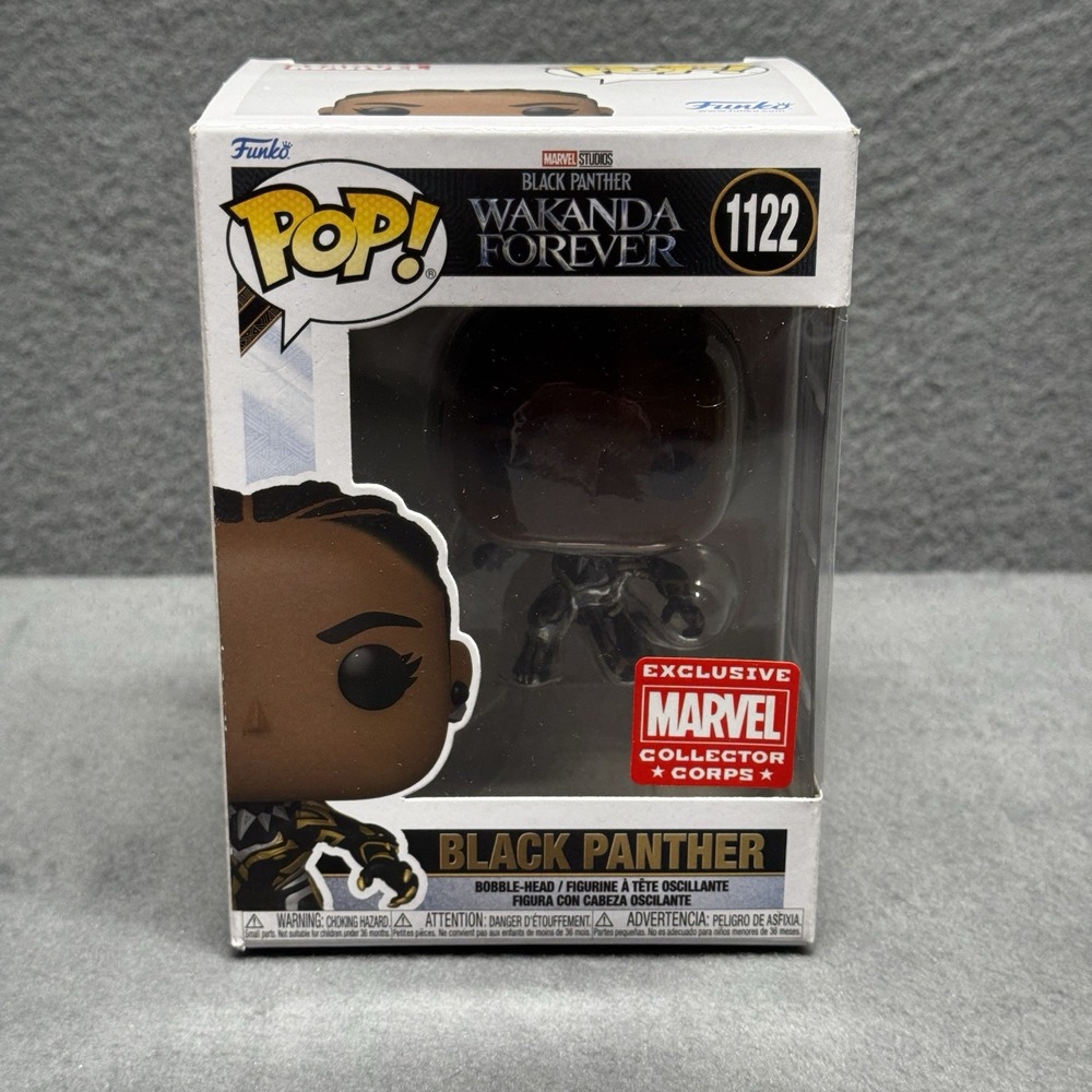 Funko Pop! Black Panther Wakanda Forever #1122 4" Bobble-Head Figure